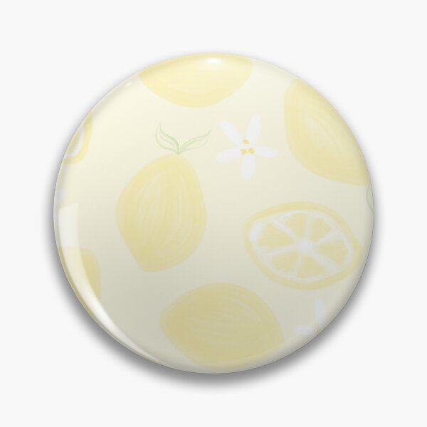 Item preview, Yellow and Lemons with White Flowers designed and sold by Hallie Odom.