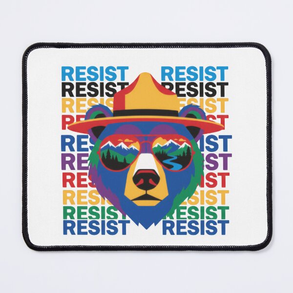 Item preview, Protect Our National Parks Smokey The Bear Park Save Environment Bear Service Act Now designed and sold by SimsimahLaughs.