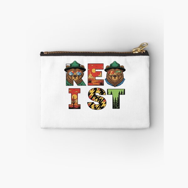 Item preview, Protect Our National Parks Smokey The Bear Park Save Environment Bear Service Rise Up designed and sold by SimsimahLaughs.
