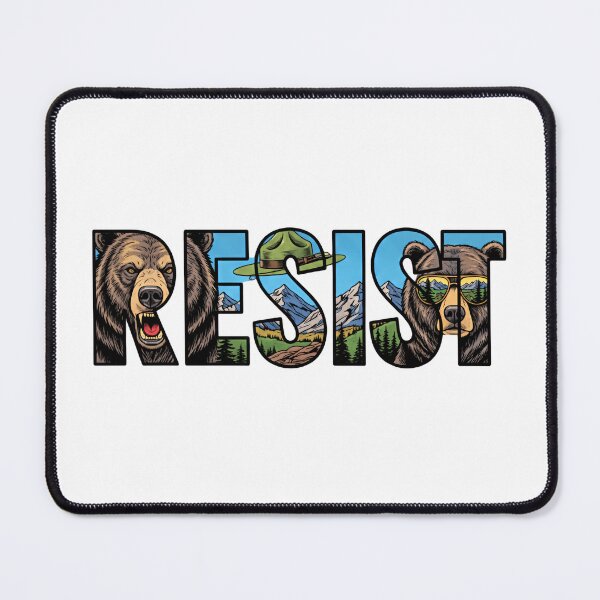 Item preview, Protect Our National Parks Smokey The Bear Park Save Environment Bear Service Stop Them designed and sold by SimsimahLaughs.