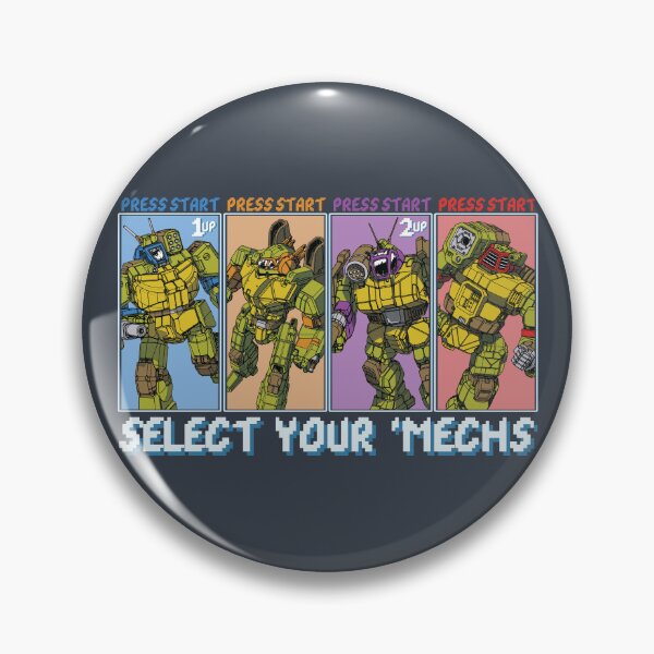 Item preview, Battletech: Select Your 'Mechs (No Logo) designed and sold by Blunderstated.