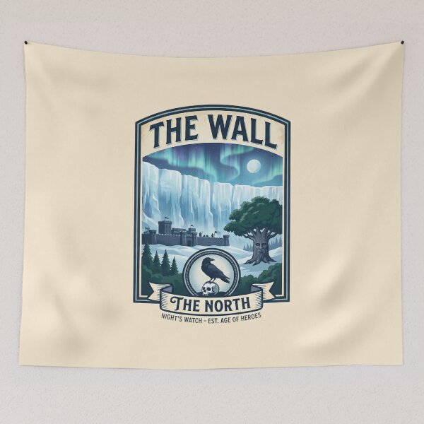 Item preview, The Wall (Retro) designed and sold by MEMERY MUSEUM.