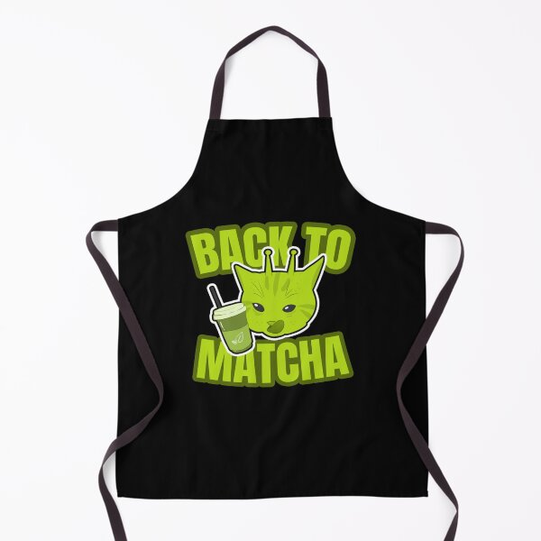 Item preview, Alien Cat Loves Matcha designed and sold by NavyGreyy.