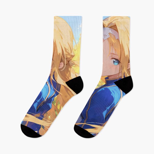Item preview, Alice Zuberg Sword Art Online Blue Armor Sunshine Portrait designed and sold by TanglenRabbit.
