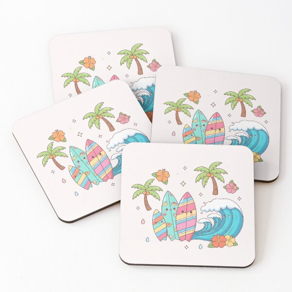 Item preview, Pastel Beach Summer Illustration designed and sold by naragon4289.