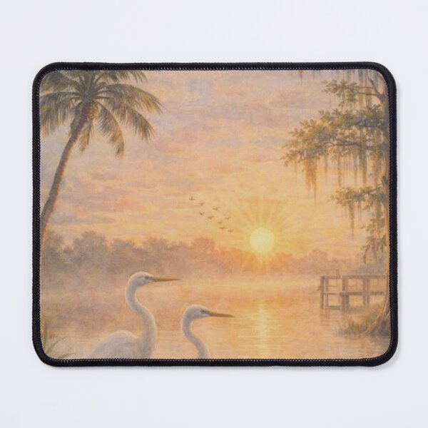 Item preview, Florida Epiphanies – Seaside Dawn | Vintage Florida Wall Art designed and sold by Tiki Cove.