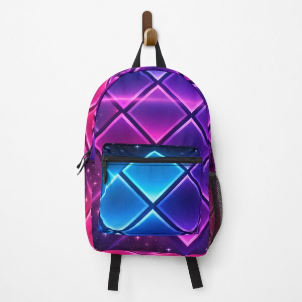 Item preview, Neon Retro Grid Diamond Pattern – Synthwave Vaporwave Aesthetic designed and sold by GarnerSupplyCo.