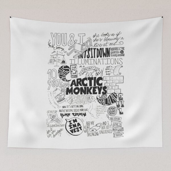 Item preview, Arctic Monkeys She looks As If She's Blowing A Kiss At Me Illuminations designed and sold by AhmedHelal8395.