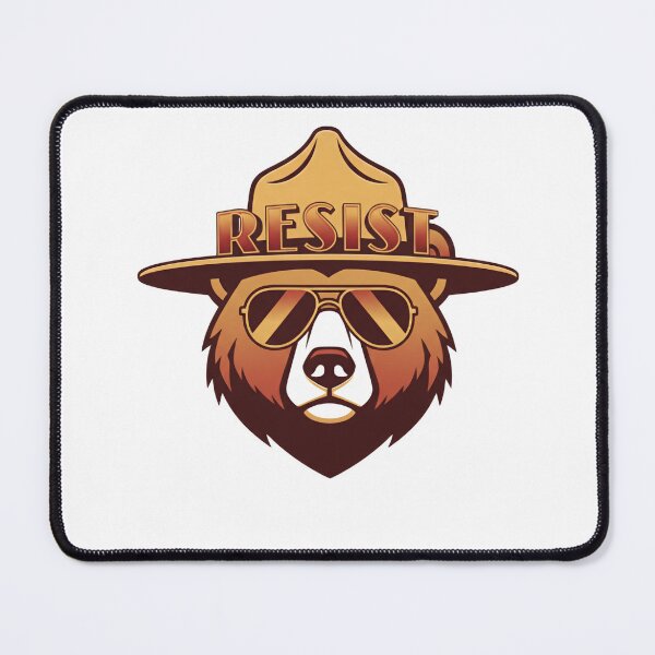 Item preview, Protect Our National Parks Smokey The Bear Park Save Environment Bear Service Keep Wild designed and sold by SimsimahLaughs.