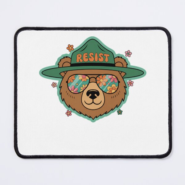 Item preview, Protect Our National Parks Smokey The Bear Park Save Environment Bear Service Stay Green designed and sold by SimsimahLaughs.