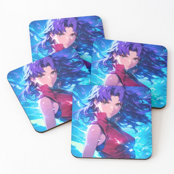 Item preview, Misato Katsuragi Neon Genesis Evangelion Electric Glow Heroine designed and sold by TanglenRabbit.