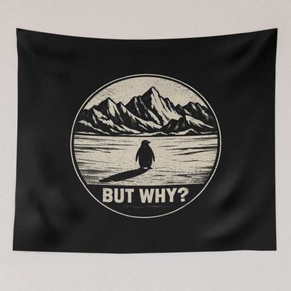 Item preview, nihilist penguin  designed and sold by gastray.