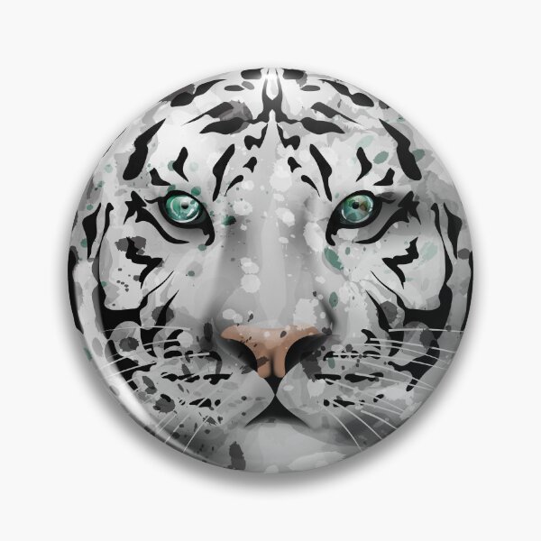Item preview, Watercolor Painting of a White Tiger designed and sold by Wilder Wood.