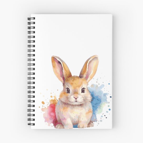 Item preview, The Rabbit in Watercolor designed and sold by Wilder Wood.