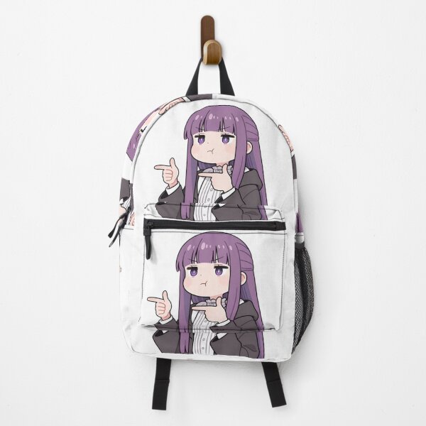 Item preview, Sassy Purple-Haired Chibi Girl Finger Guns – Cute Anime Attitude designed and sold by Dyan4.