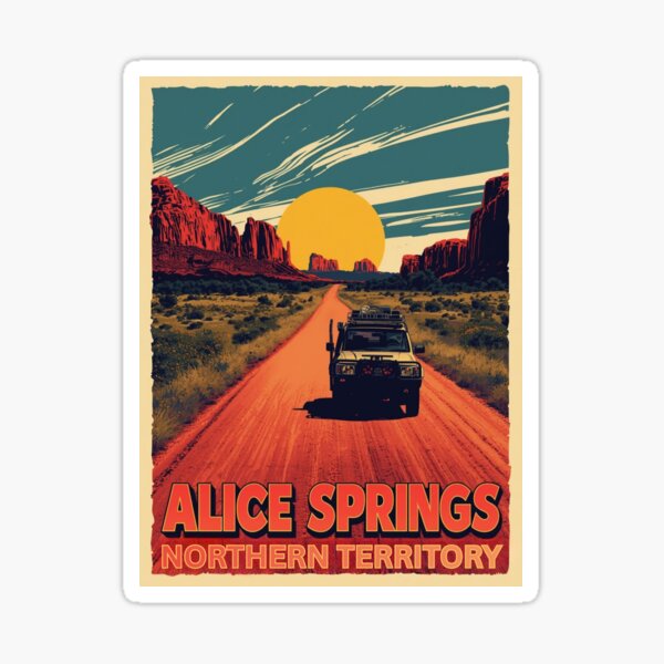 Item preview,  Northern Territory, Alice Springs designed and sold by PamLeeDesign.