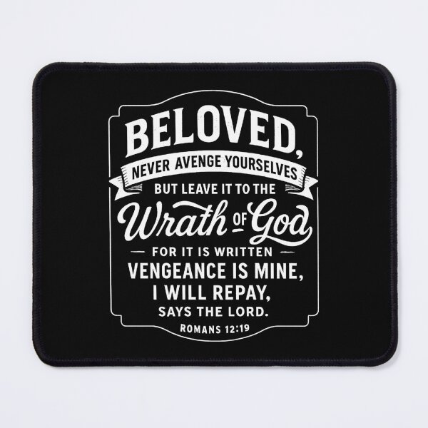 Item preview, Romans 12:19 Vengeance Is Mine Says The Lord designed and sold by plushism.