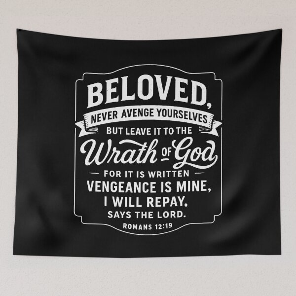 Item preview, Romans 12:19 Vengeance Is Mine Says The Lord designed and sold by plushism.