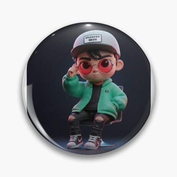 Item preview, Cool Mini Boss – Street Style 3D Character designed and sold by TrendTonic1.