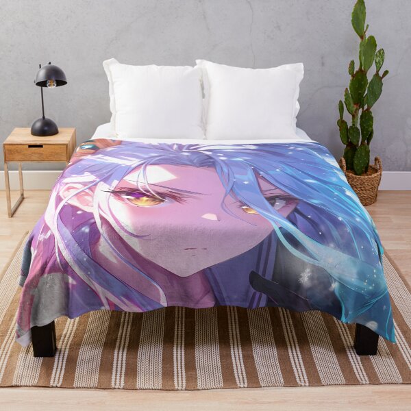 Item preview, Shiro No Game No Life Winter Snow Pastel Gaze designed and sold by TanglenRabbit.