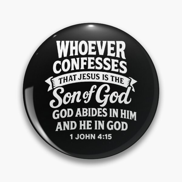 Item preview, 1 John 4:15 Jesus is the Son of God designed and sold by plushism.