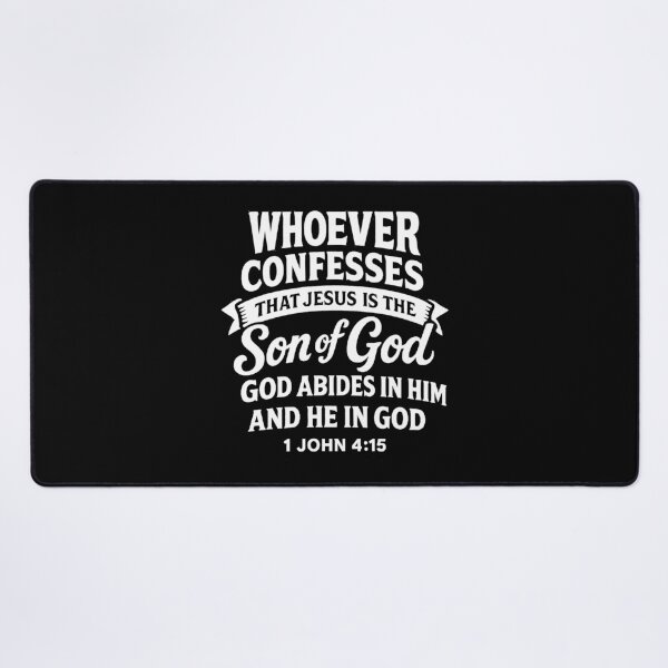 Item preview, 1 John 4:15 Jesus is the Son of God designed and sold by plushism.