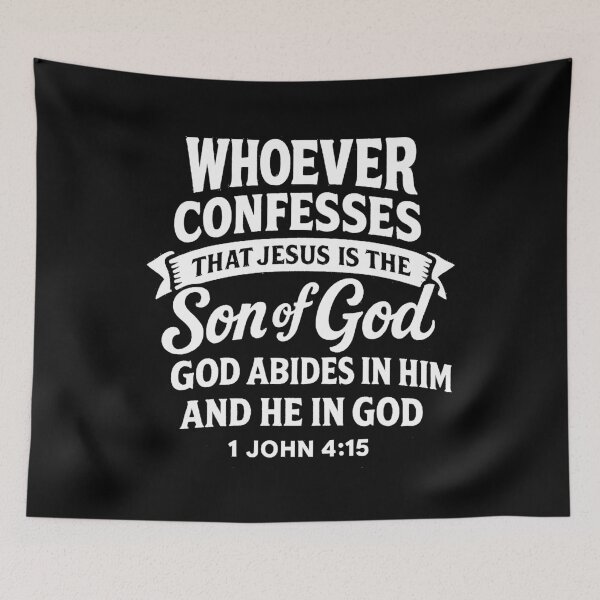 Item preview, 1 John 4:15 Jesus is the Son of God designed and sold by plushism.