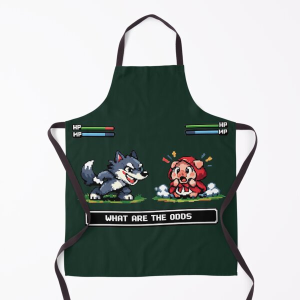 Item preview, What Are The Odds – Funny RPG Battle Pixel Art | Gamer Fairy Tale Parody designed and sold by JonelCrafts.