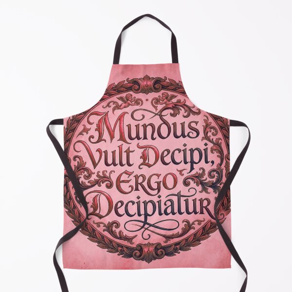 Item preview, Mundus Vult Decipi - The World Wants to be Fooled designed and sold by CleverCulture.