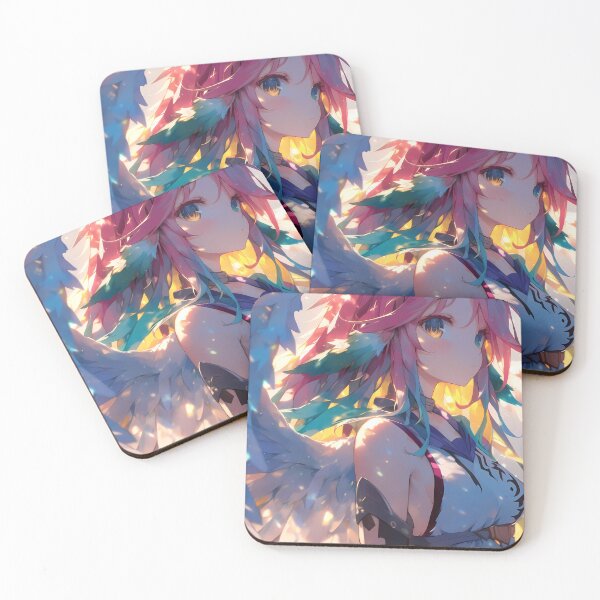 Item preview, Jibril No Game No Life Angel Wings Sunset Serenity designed and sold by TanglenRabbit.