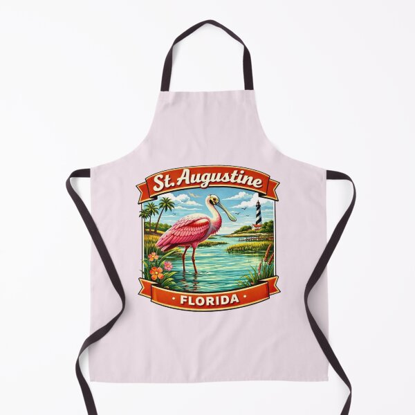 Item preview, St. Augustine, Florida - Roseate Spoonbill Bird designed and sold by Myra365Art.