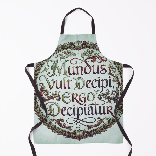 Item preview, Mundus Vult Decipi - The World Wants to be Fooled designed and sold by CleverCulture.
