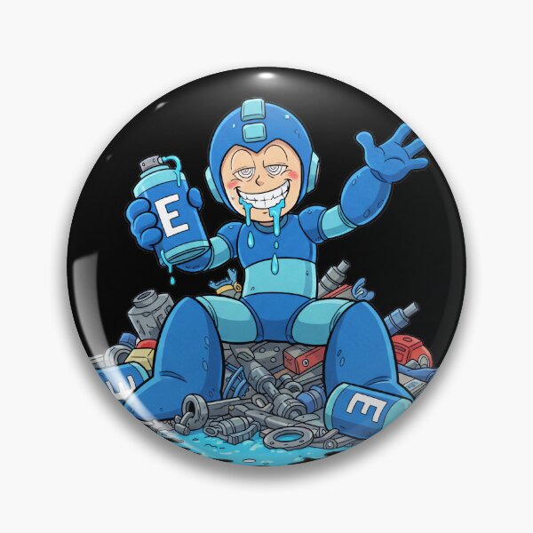 Item preview, Rockman (Mega Man) E-Tank Overdose High on Energy designed and sold by katlala.