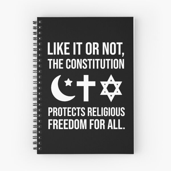 Item preview, The constitution protects religious freedom for all. designed and sold by Rachel the Artist .