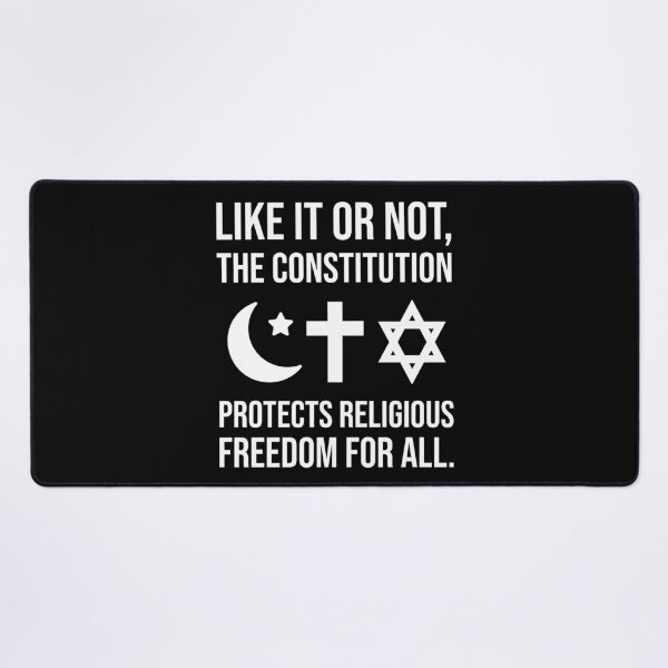 Item preview, The constitution protects religious freedom for all. designed and sold by Rachel the Artist .