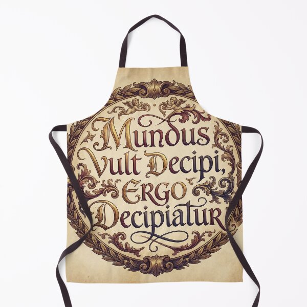 Item preview, Mundus Vult Decipi - The World Wants to be Fooled designed and sold by CleverCulture.