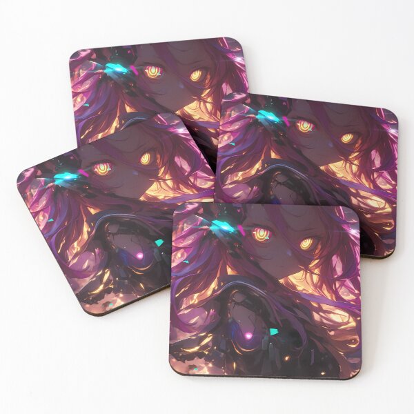 Item preview, Schwi Dola No Game No Life Neon Sci Fi Glowing Eyes designed and sold by TanglenRabbit.