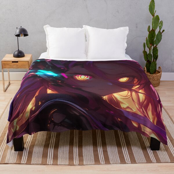 Item preview, Schwi Dola No Game No Life Neon Sci Fi Glowing Eyes designed and sold by TanglenRabbit.