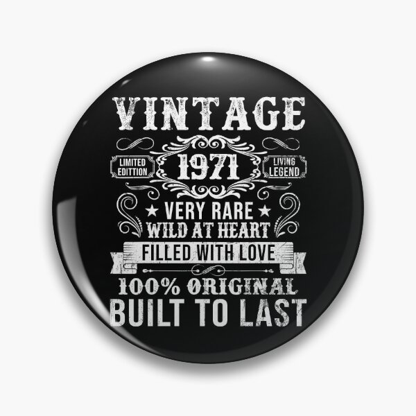 Item preview, Vintage 1971 55th Birthday Gift Born In 1971 55 Years Old designed and sold by RoyesButler.