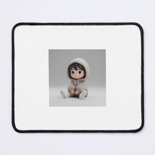 Item preview, Tiny Hoodie Baby – Minimal Cute 3D Character designed and sold by TrendTonic1.