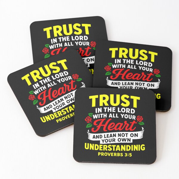 Item preview, Proverbs 3:5 Trust in the LORD with all your heart designed and sold by plushism.