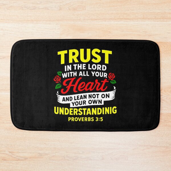 Item preview, Proverbs 3:5 Trust in the LORD with all your heart designed and sold by plushism.