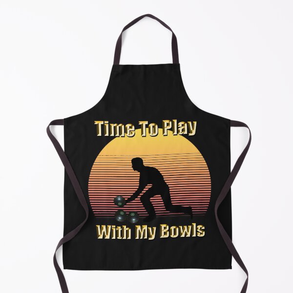 Item preview, Lawn Bowls: Time To Play With My Bowls designed and sold by A-Work-Of-Art.