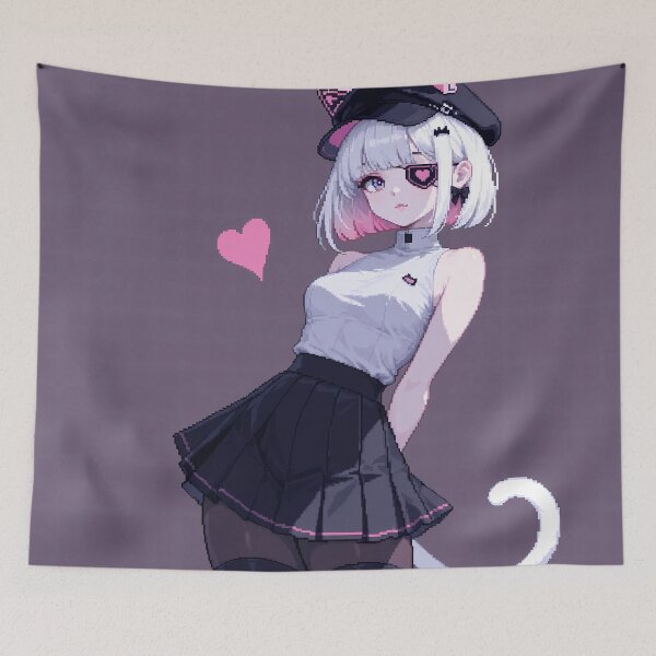 Item preview, Cute Anime Girl designed and sold by DesignNChill-Freelance.