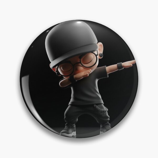 Item preview, Cool Dabbing Boy – Black Street Style 3D Cartoon designed and sold by TrendTonic1.