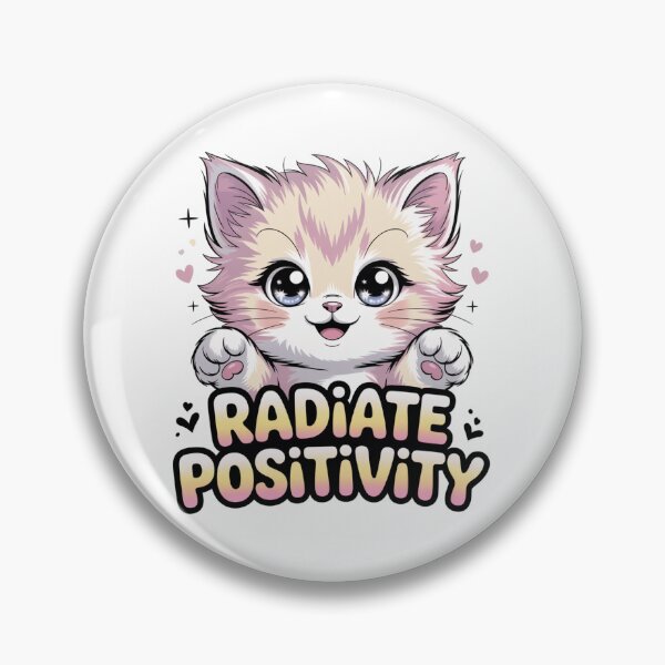 Item preview, Radiate positivity kitten designed and sold by Soulzcreation.