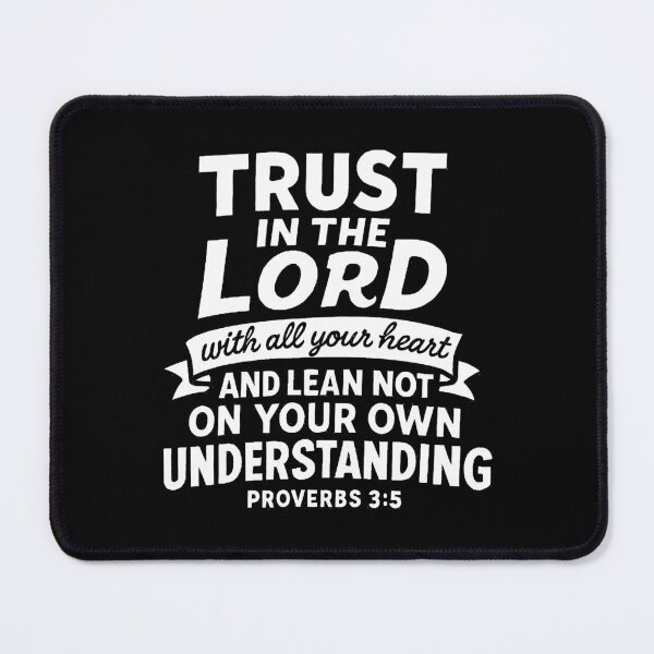 Item preview, Proverbs 3:5 Trust in the LORD with all your heart designed and sold by plushism.