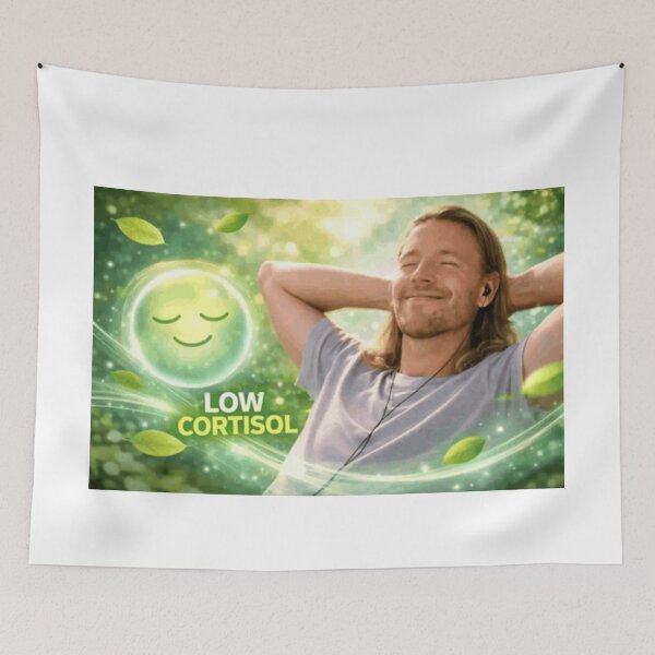 Item preview, Low cortisol meme designed and sold by RedVelvetUtd.