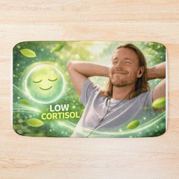 Item preview, Low cortisol meme designed and sold by RedVelvetUtd.