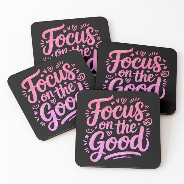 Item preview, Focus On The Good, Focus On The Positive Quote designed and sold by graphic-genie.